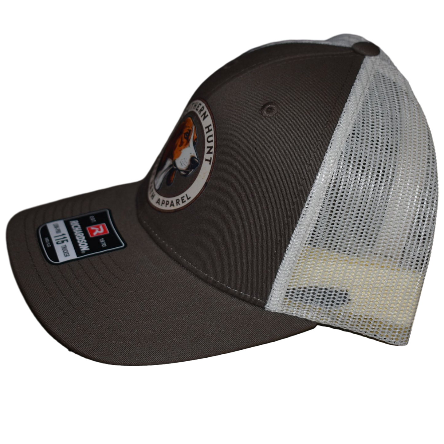 Richardson 115 Trucker Hat – Brown/Khaki | [Ain't No Hunt