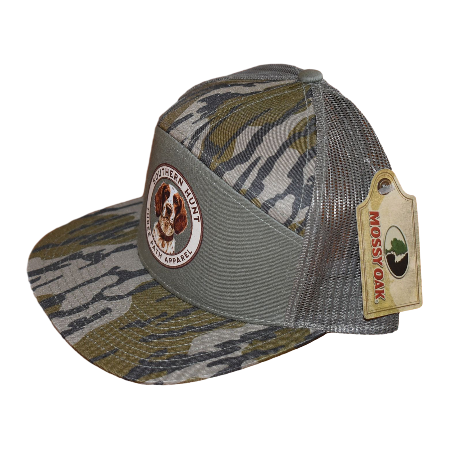 Richardson 168XE Trucker Hat – MossyOak Bottomland/Loden/Loden | Steady & Focused