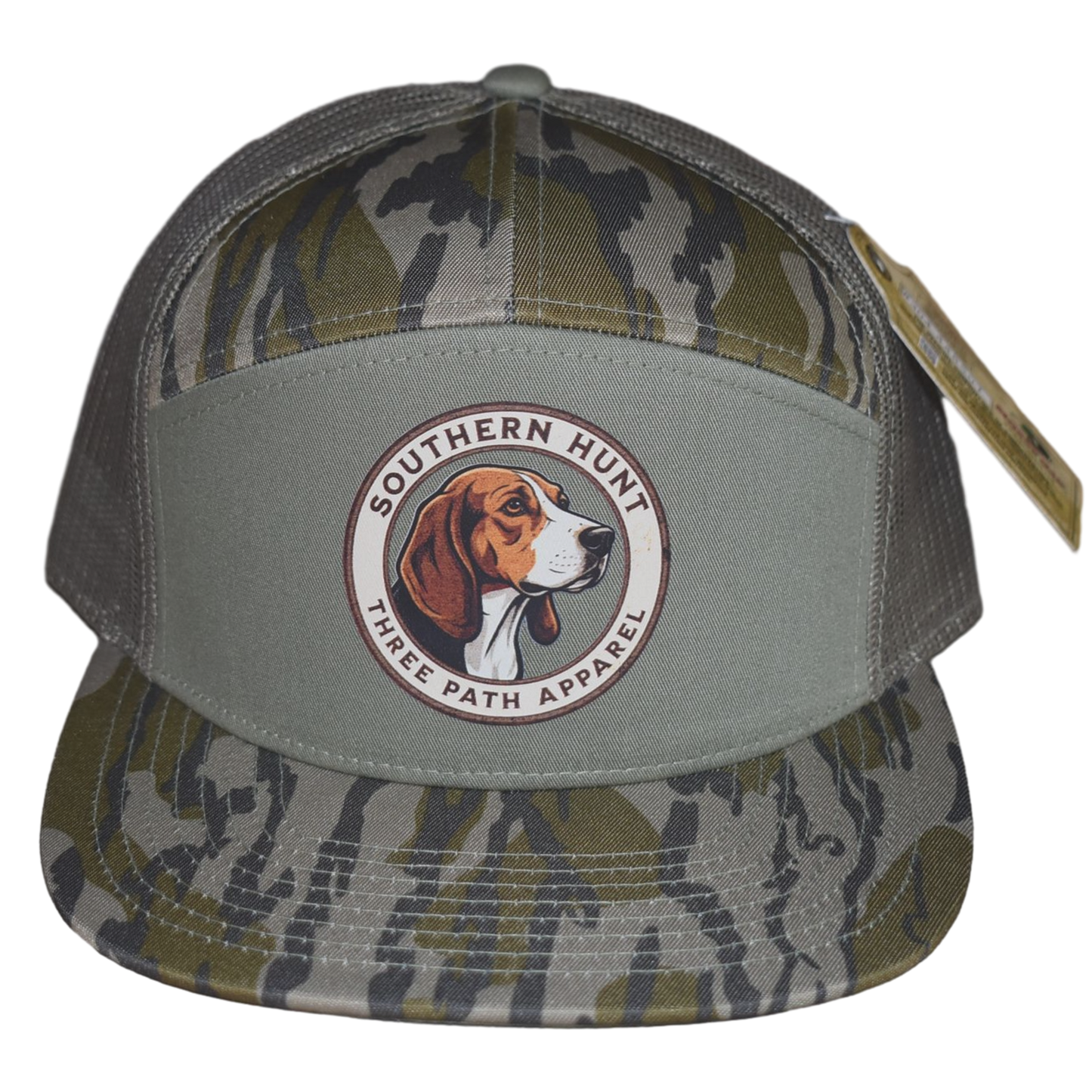 Richardson 168XE Trucker Hat – MossyOak Bottomland/Loden/Loden | Ain't No Hunt