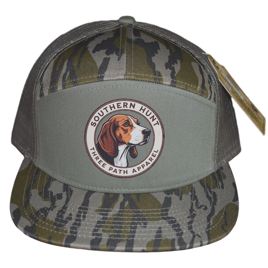 Richardson 168XE Trucker Hat – MossyOak Bottomland/Loden/Loden | Ain't No Hunt