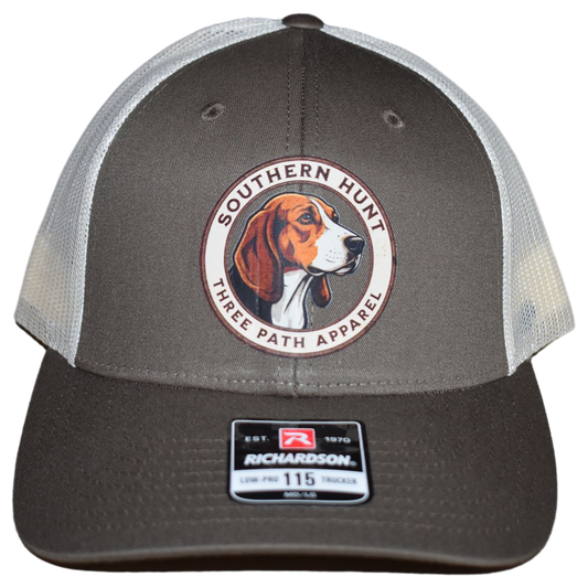Richardson 115 Trucker Hat – Brown/Khaki | [Ain't No Hunt