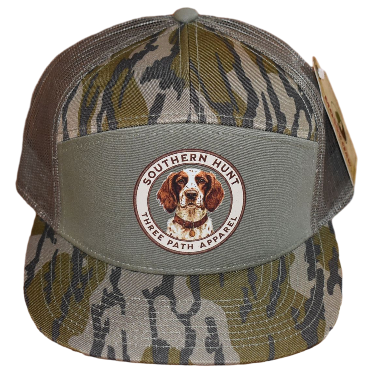 Richardson 168XE  Trucker Hat – MossyOak Bottomland/Loden/Loden | Steady & Focused