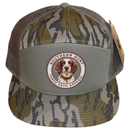 Richardson 168XE  Trucker Hat – MossyOak Bottomland/Loden/Loden | Steady & Focused